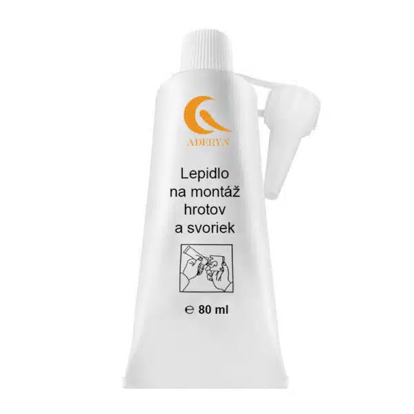 SIlikónové lepidlo 80 ml transparentné